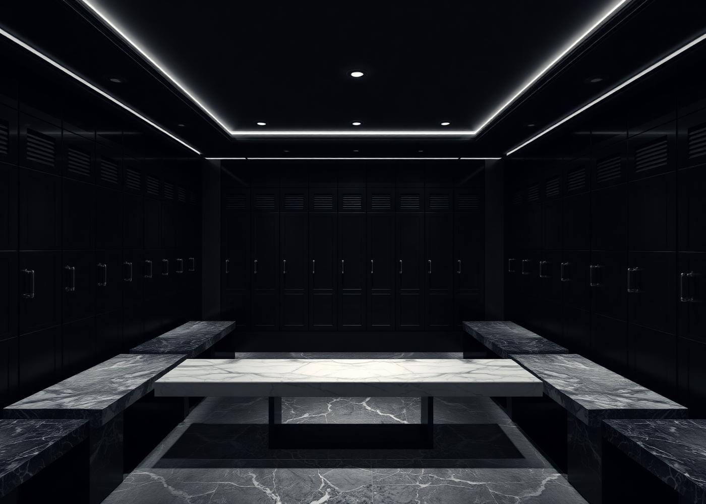 Luxury locker room