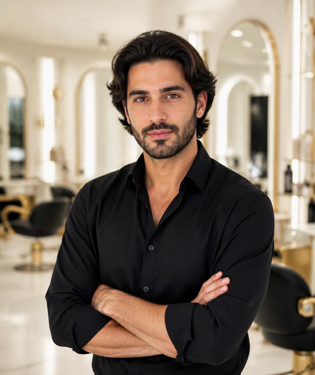 Julian Reyes, Senior Stylist & Extensions Lead at Luxe Beauty Studio